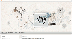 Desktop Screenshot of le-scrap-de-joey.blogspot.com