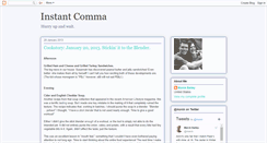 Desktop Screenshot of instantcomma.blogspot.com