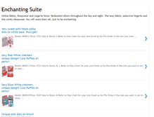 Tablet Screenshot of enchantingsuite.blogspot.com