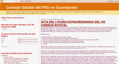 Desktop Screenshot of consejogto.blogspot.com