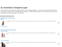 Tablet Screenshot of ilsinvententnimportequoi.blogspot.com