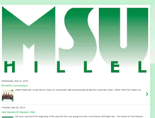 Tablet Screenshot of michiganstatehillel.blogspot.com