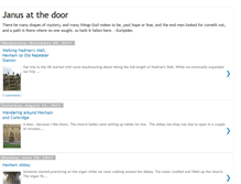 Tablet Screenshot of janusatthedoor.blogspot.com