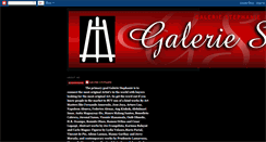 Desktop Screenshot of galeriestephanie.blogspot.com