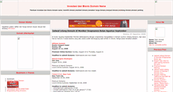 Desktop Screenshot of bisnisdomainname.blogspot.com