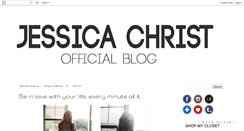 Desktop Screenshot of jessicachristphotography.blogspot.com