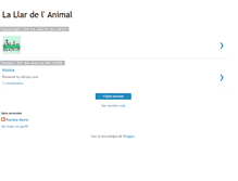 Tablet Screenshot of lallardelanimal.blogspot.com