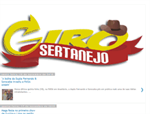 Tablet Screenshot of girosertanejo.blogspot.com