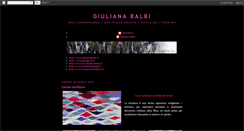 Desktop Screenshot of giulianabalbi.blogspot.com