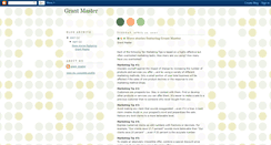 Desktop Screenshot of grant-master.blogspot.com