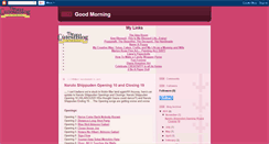 Desktop Screenshot of goodmorningfromtracy.blogspot.com