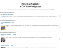 Tablet Screenshot of makerbotknowledge.blogspot.com