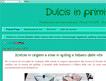 Tablet Screenshot of dulcisinprimis.blogspot.com