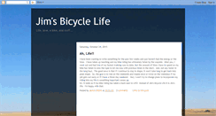 Desktop Screenshot of jimsbicyclelife.blogspot.com