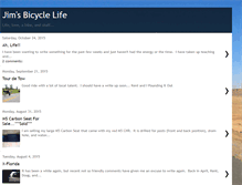 Tablet Screenshot of jimsbicyclelife.blogspot.com