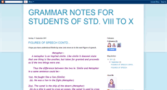 Desktop Screenshot of grammarnotesforstudentsofstdviiitox.blogspot.com