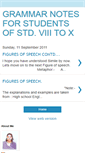 Mobile Screenshot of grammarnotesforstudentsofstdviiitox.blogspot.com