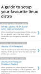 Mobile Screenshot of linuxguide.blogspot.com