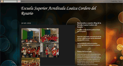 Desktop Screenshot of escuelaloaizacordero.blogspot.com