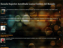 Tablet Screenshot of escuelaloaizacordero.blogspot.com