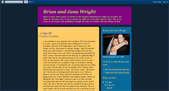 Desktop Screenshot of janaandbrian.blogspot.com