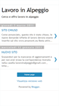 Mobile Screenshot of lavoroinalpeggio.blogspot.com