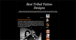 Desktop Screenshot of mens-tattoo.blogspot.com