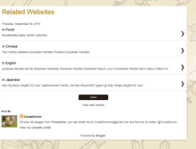 Tablet Screenshot of mysylvanianloverelatedwebsites.blogspot.com