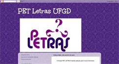 Desktop Screenshot of petletrasufgd.blogspot.com