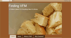 Desktop Screenshot of findingvfm.blogspot.com