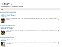 Tablet Screenshot of findingvfm.blogspot.com