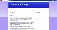 Desktop Screenshot of gardeninghelpltd.blogspot.com