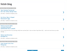 Tablet Screenshot of lili-fetishblog.blogspot.com
