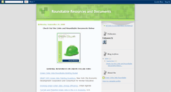 Desktop Screenshot of greenjobsroundtableresources.blogspot.com