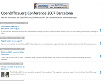 Tablet Screenshot of ooocon2007.blogspot.com