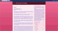 Desktop Screenshot of elmundodevertigo.blogspot.com