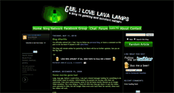 Desktop Screenshot of geeilovelavalamps.blogspot.com