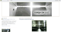 Desktop Screenshot of igrejadaluz.blogspot.com