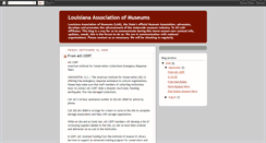 Desktop Screenshot of louisianamuseums.blogspot.com