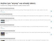 Tablet Screenshot of any-hoo.blogspot.com