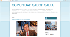 Desktop Screenshot of comunidadsadopsalta.blogspot.com