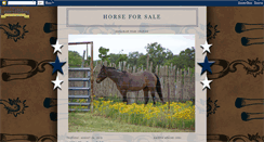 Desktop Screenshot of horseforsaleblueroan.blogspot.com