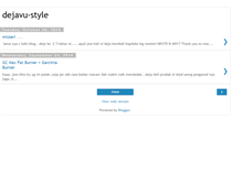 Tablet Screenshot of dejavu-style.blogspot.com