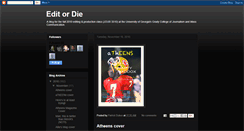 Desktop Screenshot of editordie.blogspot.com