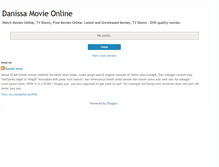 Tablet Screenshot of danissamovie.blogspot.com