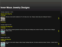 Tablet Screenshot of innermusejewelry.blogspot.com