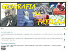 Tablet Screenshot of geografiadafafidam.blogspot.com