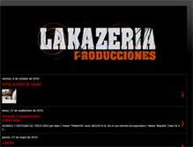 Tablet Screenshot of lakazeria.blogspot.com