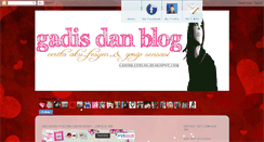 Desktop Screenshot of gadisdanblog.blogspot.com