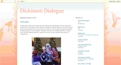 Desktop Screenshot of dickinsondialogue.blogspot.com